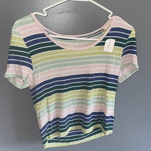 American Eagle, M colorful stripped soft shirt.